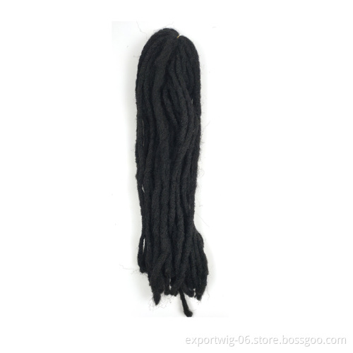 Sisterlocks Hair Extensions For Black Women Crochet Braids Brown Synthetic Braiding Hair Handmade Dreadlocks Hair Extensions